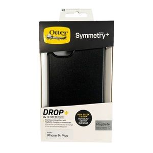 OtterBox | iPhone 14 Plus Black Symmetry Mag Safe Case